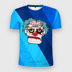 Мужская спорт-футболка Зомби - клоун