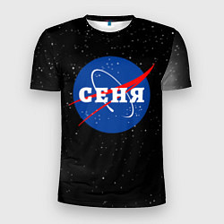 Мужская спорт-футболка Сеня Наса космос