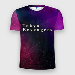 Мужская спорт-футболка Tokyo Revengers gradient space