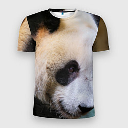 Мужская спорт-футболка Загадочная панда