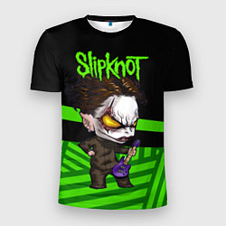 Мужская спорт-футболка Slipknot dark green