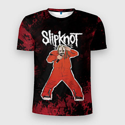 Футболка спортивная мужская Slipknot music, цвет: 3D-принт