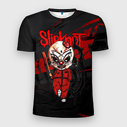 Мужская спорт-футболка Slipknot bloody
