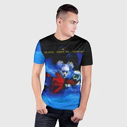 Футболка спортивная мужская Агата Кристи Ураган, цвет: 3D-принт — фото 2