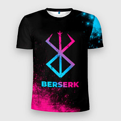 Мужская спорт-футболка Berserk - neon gradient