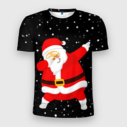 Мужская спорт-футболка Дед мороз дэбует