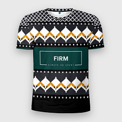 Мужская спорт-футболка FIRM ретро свитер