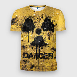 Мужская спорт-футболка Danger radiation