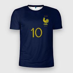 Мужская спорт-футболка Мбаппе ЧМ 2022 сборная Франции
