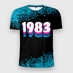 Мужская спорт-футболка Made in 1983: vintage art