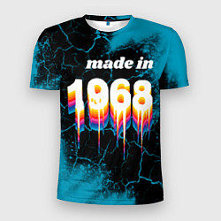 Мужская спорт-футболка Made in 1968: liquid art