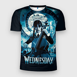Мужская спорт-футболка Wednesday Addams 2022