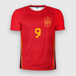 Мужская спорт-футболка Гави ЧМ 2022 сборная Испании