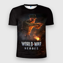 Мужская спорт-футболка World War Heroes Лейтенант