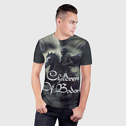 Футболка спортивная мужская Children of Bodom on horseback, цвет: 3D-принт — фото 2