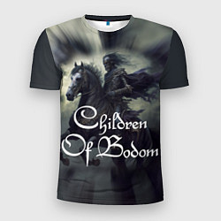 Мужская спорт-футболка Children of Bodom on horseback