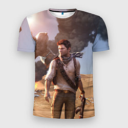 Мужская спорт-футболка Uncharted 3
