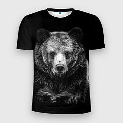 Мужская спорт-футболка Медведь тотем славян