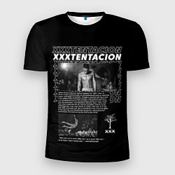 Мужская спорт-футболка XXXtentacion bio