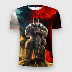 Мужская спорт-футболка Gears of War Маркус Феникс
