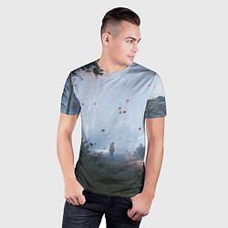 Футболка спортивная мужская God of War Atreus, цвет: 3D-принт — фото 2