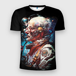 Мужская спорт-футболка Космический старец
