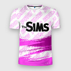 Мужская спорт-футболка The Sims pro gaming: символ сверху
