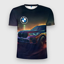 Мужская спорт-футболка BMW midjourney