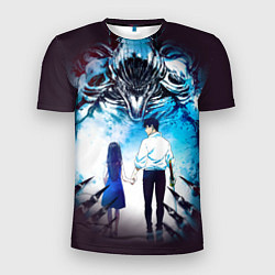 Мужская спорт-футболка Магическая битва проклятие