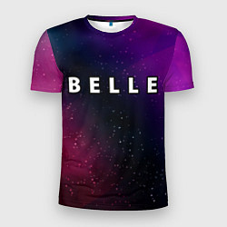 Мужская спорт-футболка Belle gradient space
