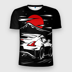 Футболка спортивная мужская Nissan 370Z, цвет: 3D-принт