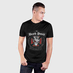 Футболка спортивная мужская Five Finger Death Punch legionary, цвет: 3D-принт — фото 2