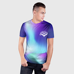 Футболка спортивная мужская Warframe northern cold, цвет: 3D-принт — фото 2