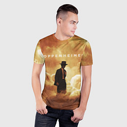 Футболка спортивная мужская Оппенгеймер, цвет: 3D-принт — фото 2