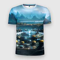 Мужская спорт-футболка Инопланетный реактор