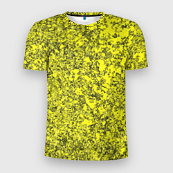 Мужская спорт-футболка Желтый кислота