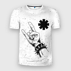 Мужская спорт-футболка Red Hot Chili Peppers и рок символ