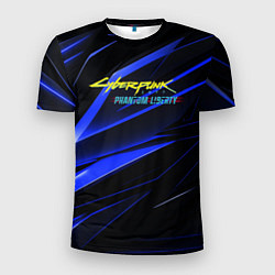 Мужская спорт-футболка Cyberpunk 2077 phantom liberty
