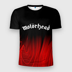 Футболка спортивная мужская Motorhead red plasma, цвет: 3D-принт