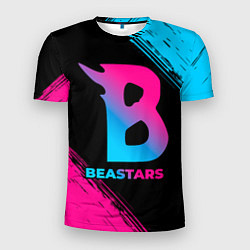 Мужская спорт-футболка Beastars - neon gradient