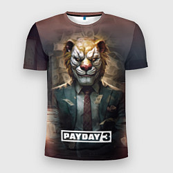 Мужская спорт-футболка Payday 3 lion