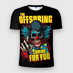 Мужская спорт-футболка Offspring clown and skull