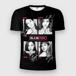 Мужская спорт-футболка Blackpink K-pop girl