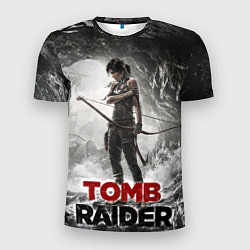 Мужская спорт-футболка Rise of the tomb rider
