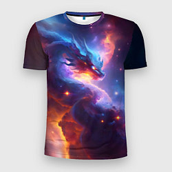 Мужская спорт-футболка Туманность дракона