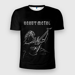 Мужская спорт-футболка Heavy metal metalhead
