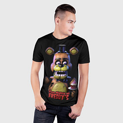 Футболка спортивная мужская Five Nights at Freddy, цвет: 3D-принт — фото 2