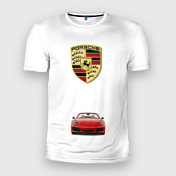 Мужская спорт-футболка Porsche car