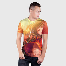 Футболка спортивная мужская Коносуба Мэгумин, цвет: 3D-принт — фото 2