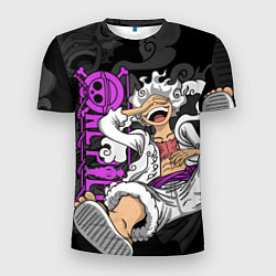 Мужская спорт-футболка One piece - Gear 5- purple